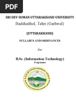 BSC - IT Syll