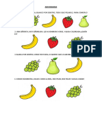 Adivinanzas Frutas