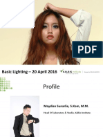 Basic Lighting - Fotografi