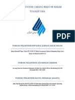 Profil Pondok Tingkat SMA PDF