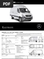 Ficha Técnica de la Sprinter 413 CDI | PDF | Eje | Motores