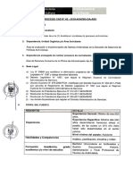 CAS #45 - Analista en Monitoreo de Procesos Archivísticos - DDPA