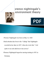 Florence Nightingale Environment Theory