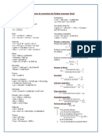 Formulario Mecanica de Fluidos