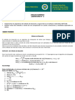 Método de Bisección y Regula Falsi en Matlab