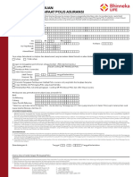 Form POS - Bhinneka - Manfaat Polis Terbaru