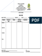 Drug Study Form