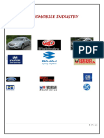 Automobile Industry