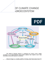 Effect of Climate Change in Agroecosystem
