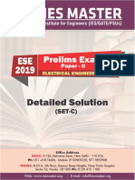 ESE 2019 Prelims Electrical Engineering Detailed Solution SET C PDF