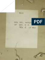 Documentos secretos del Ministerio del Interior (1981). Colección N°3