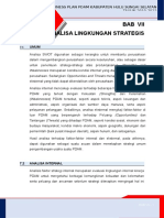 BAB 7 - Analisis Lingkungan Strategis (SWOT) - HSS