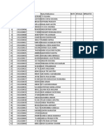 Daftar Mahasiswa SMT 1 2019