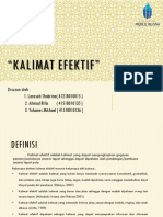 Kalimat Efektif