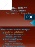 TOTAL QUALITY MANAGEMENT - Principles and Strategies - , Mark