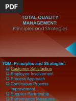 TOTAL QUALITY MANAGEMENT - Principles and Strategies - , Mark