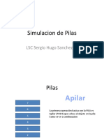 Simulacion de Pilas, Colas y Listas