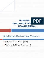 Non-Financial Performance Measures