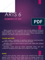 ARTS 6 - Elements of Art (Printmaking)