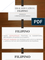 Gen Ed Filipino