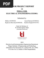 Report On Tesla Coil