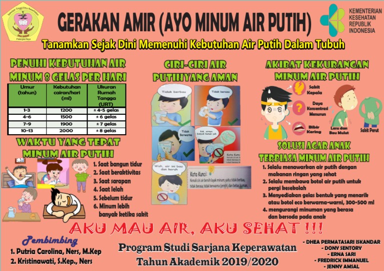Poster Ayo Minum Air Putih Pdf