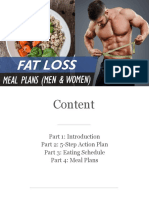 Fat Loss Meal Plans PDF
