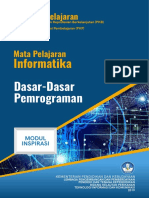 Modul PKP Informatika - Dasar-Dasar Pemrograman
