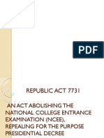 Rep. Act 7731