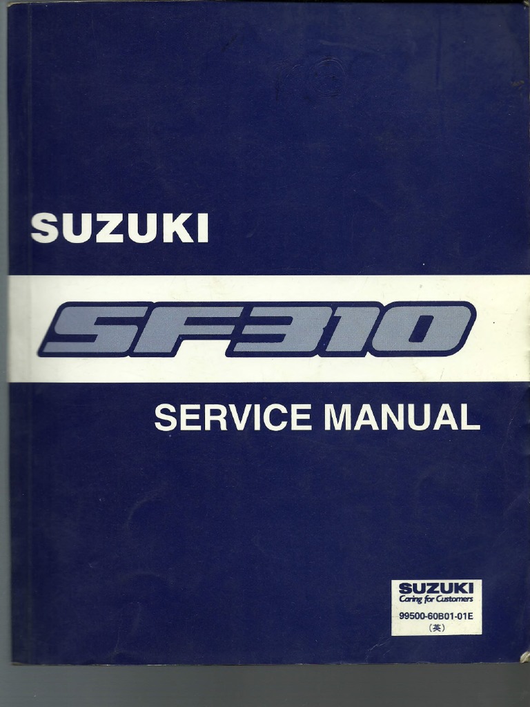 Suzuki Cults Sf310 Service Manual | PDF