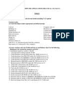 Tally Syllabus