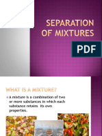 Separation of Mixtures