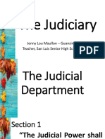 The Judiciary For Printing