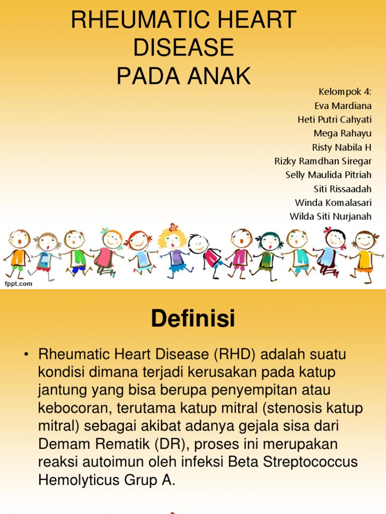 Penyakit Jantung Rematik pada Anak | PDF