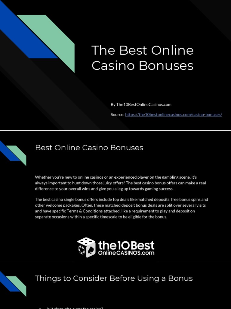 7 Things that Make a Great Online Casino