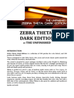 Zebra Theta Dark Edition