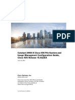 Catalyst 2960-X Cisco IOS File System and Image Management Configurationo Guide Cisco IOS Release 15.02EX