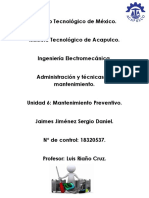 Unidad 6 Técnicas de Mantenimiento