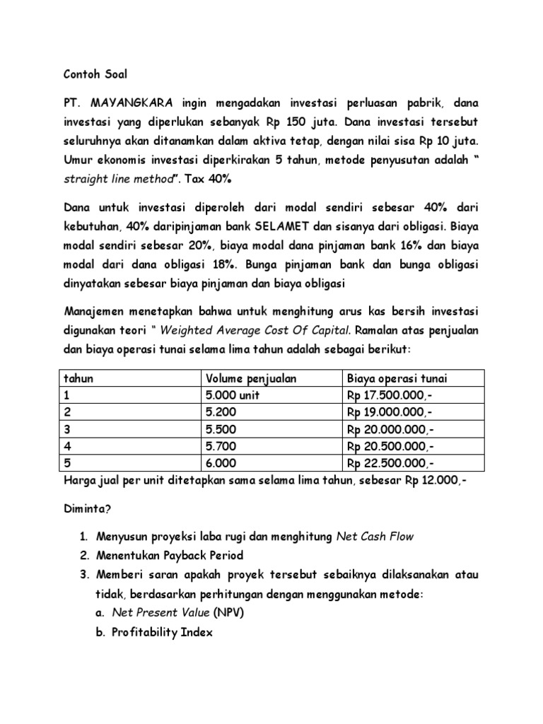 Contoh Soal