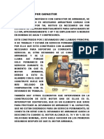 Motores monofásicos de operación continua por capacitor