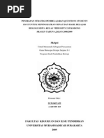 Download Penerapan Strategi Pembelajaran Questions Students Have Untuk Meningkatkan Minat Dan Hasil Belajar Biologi Siswa Kelas Viiib Smp n 2 Sukodono by Ragil Adiputra SN43716606 doc pdf