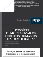 É Possivel Democratizar Os Direitos Humanos