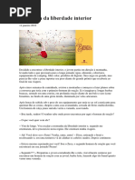 Em busca da liberdade Interior