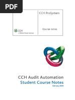 Audit Automation-Course Notes#