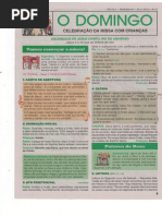 Folheto Solenidade de Jesus Cristo, Rei Do Universo 24.11.2019