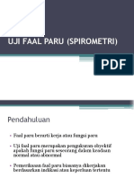 Uji Faal Paru (Spirometri)