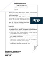 Laporan Pendahuluan Epigastrik Pain Syndrom