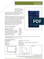 Brosur Modul ASL-M50 (50Wp)