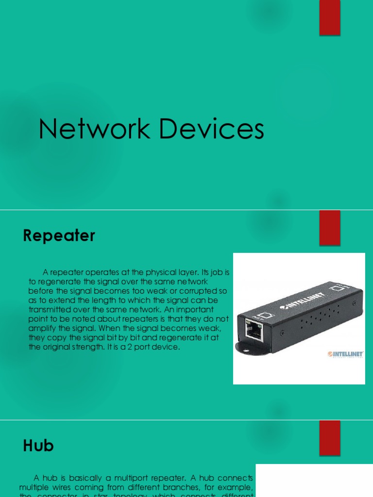 An InDepth Look at Common Network Devices and Their Functions PDF