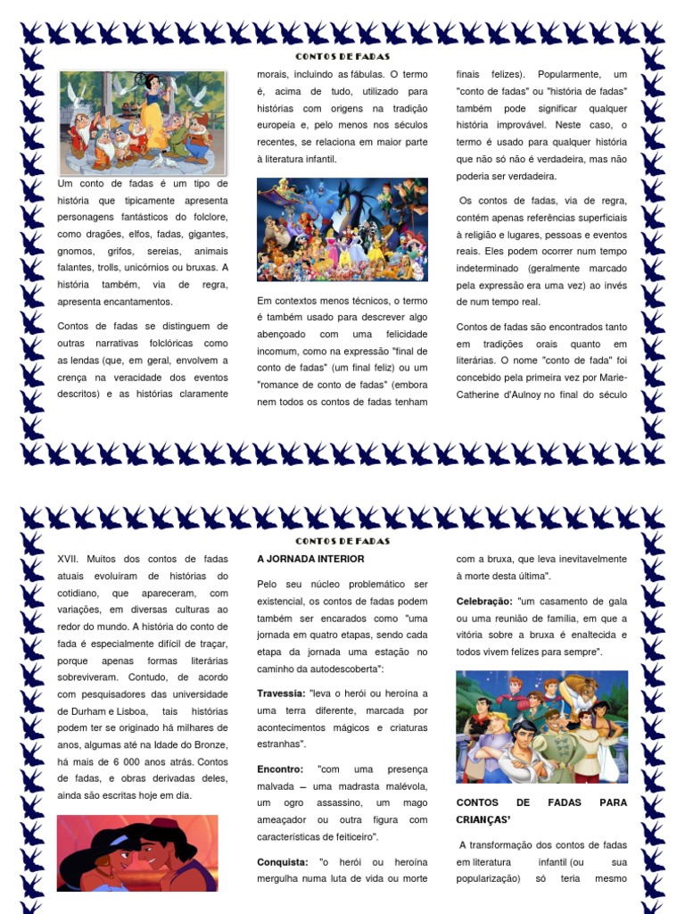 Contos de Fadas: História e Significado | PDF | Contos de fadas, image size:768x1024